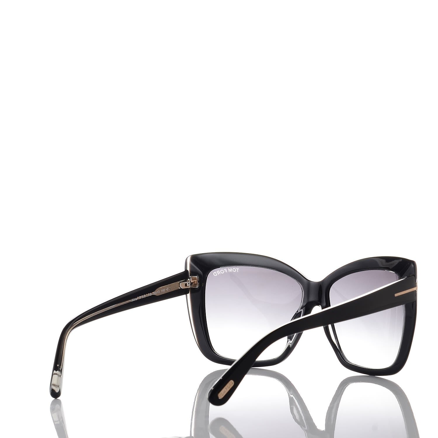 Tom Ford Irina Sunglasses TF390 Black 4 of 8