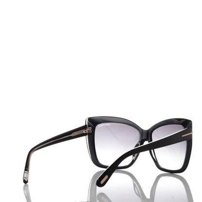 Tom Ford Irina Sunglasses TF390 Black 4 of 8