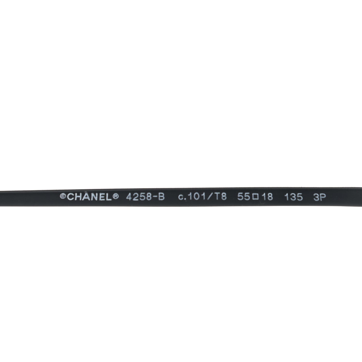 Chanel Metal Crystal Polarized Sunglasses 4258-B Black 5 of 8