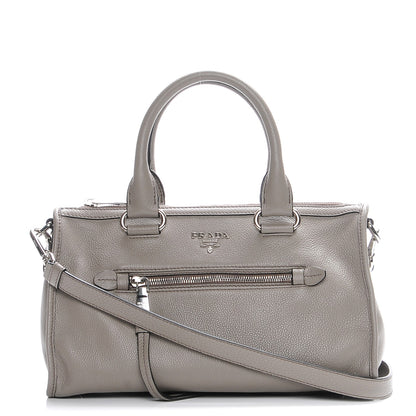 Prada Vitello Phenix Bauletto Argilla 1 of 8