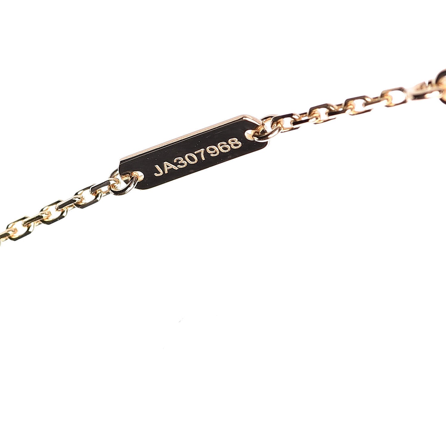 18K Yellow Gold Vintage Alhambra Pendant Necklace