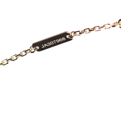 Van Cleef & Arpels 18K Yellow Gold Vintage Alhambra Pendant Necklace 6 of 7