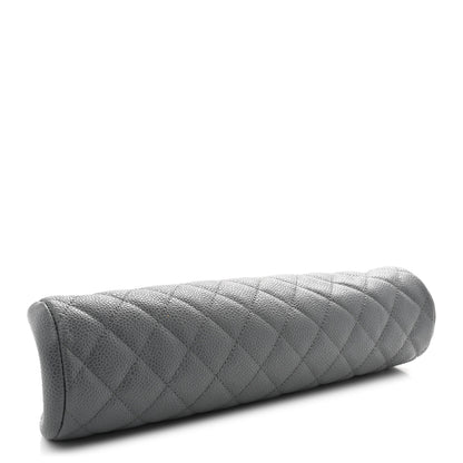 Chanel Caviar Quilted Timeless Clutch Dark Grey 4 of 11