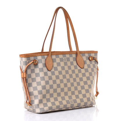 Louis Vuitton Damier Azur Neverfull PM 2 of 4