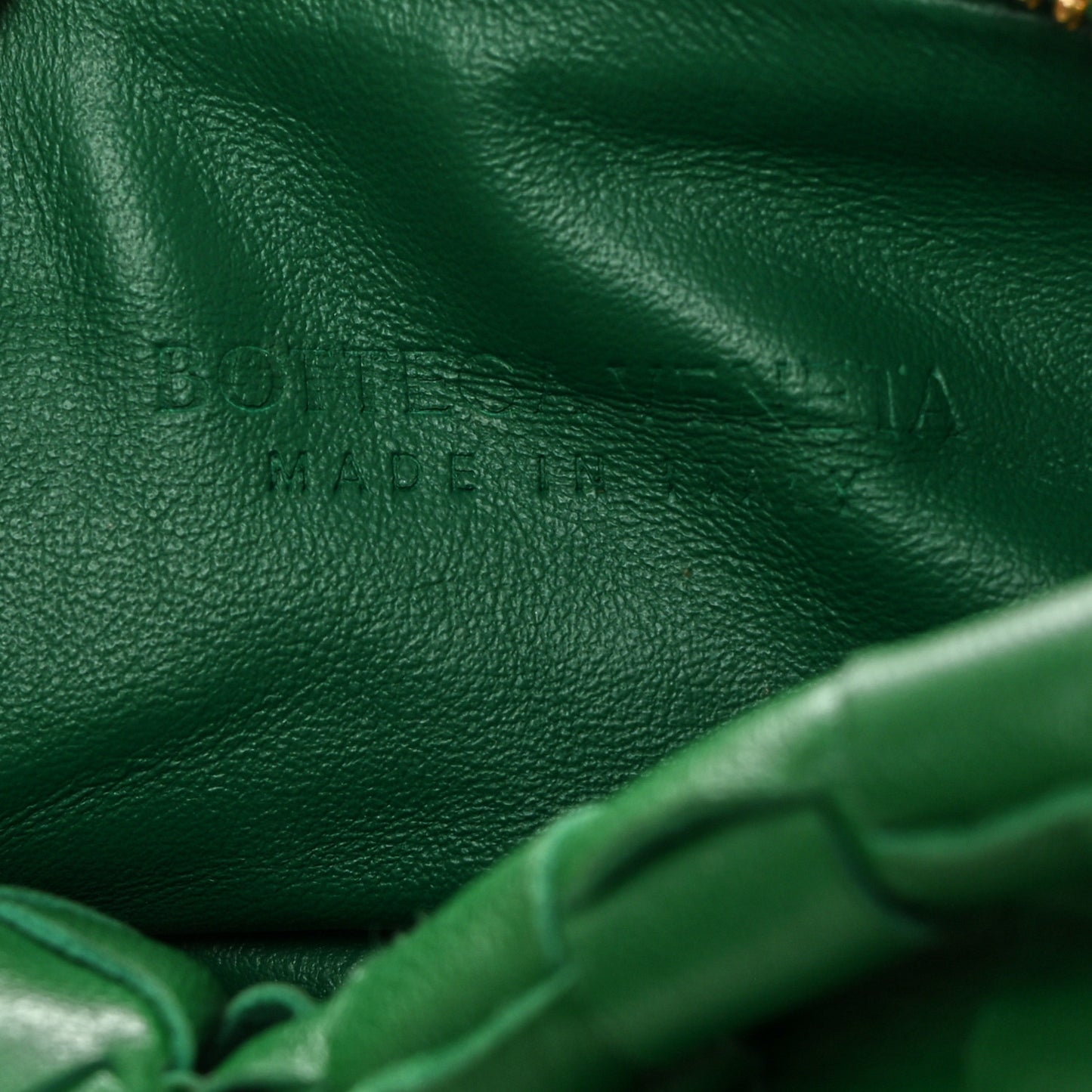 Nappa Intrecciato Mini Jodie Racing Green