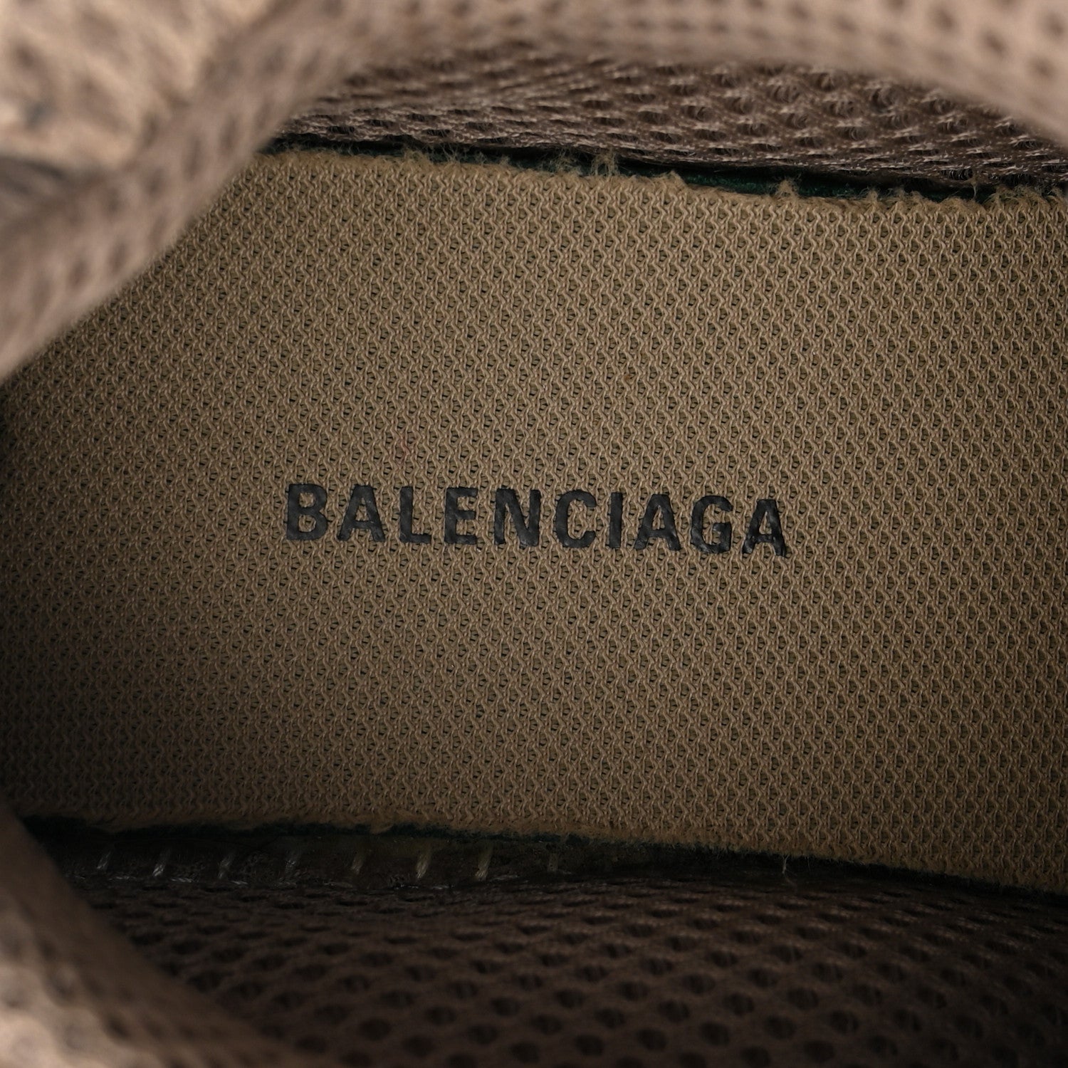 Balenciaga Fabric Mesh Womens Phantom Sneakers 38 Dark Beige 7 of 9