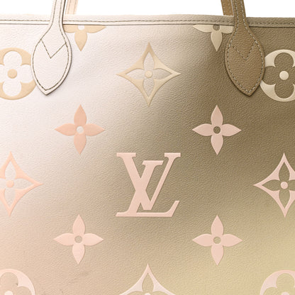 Louis Vuitton Monogram Giant Spring In The City Neverfull MM Sunset Kaki 11 of 19