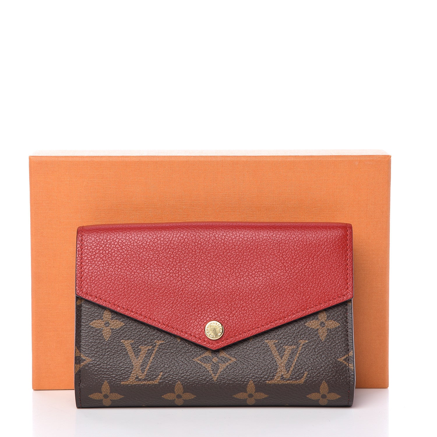 Louis Vuitton Monogram Pallas Compact Wallet Cherry 9 of 9