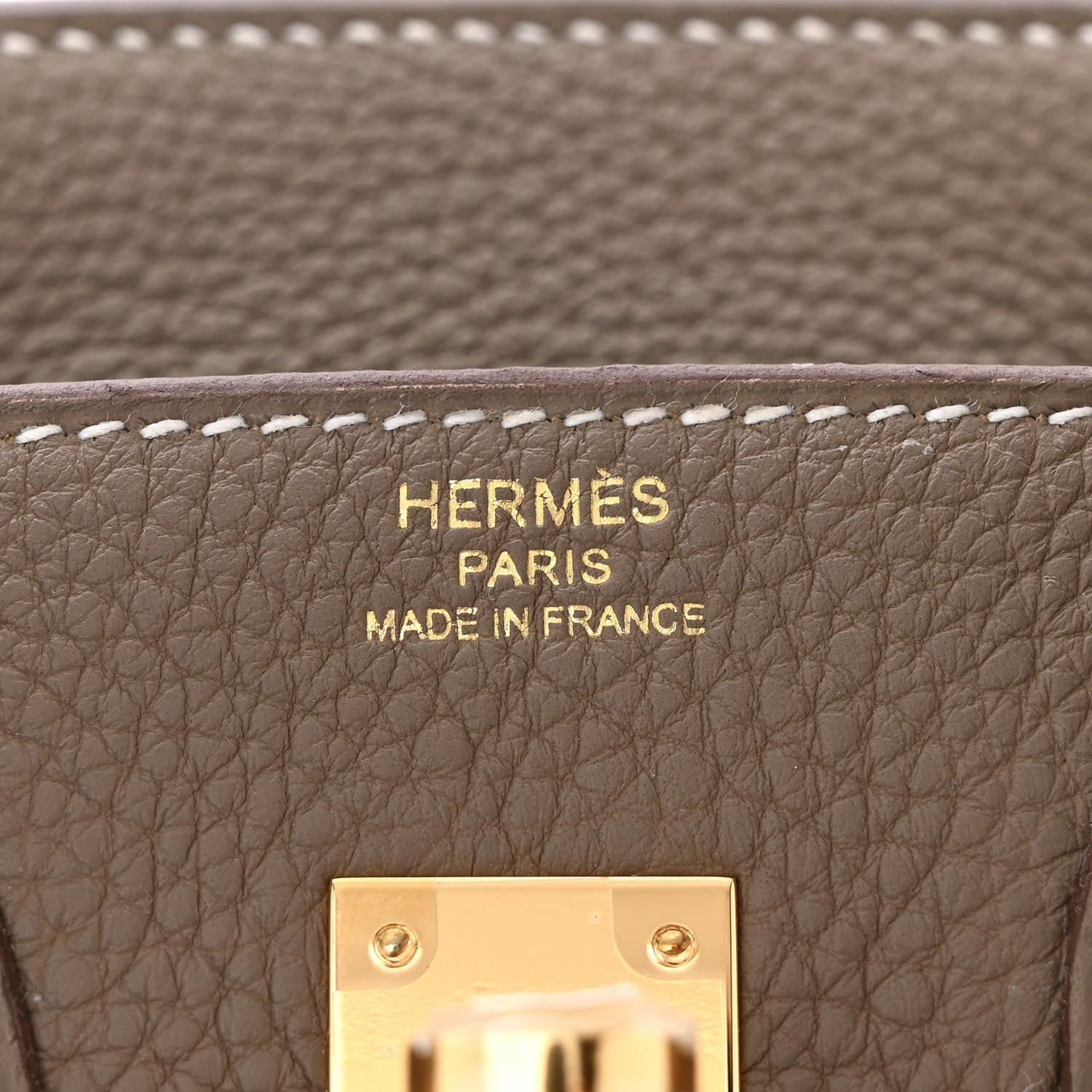 Hermes Togo Birkin 25 Etoupe 6 of 11