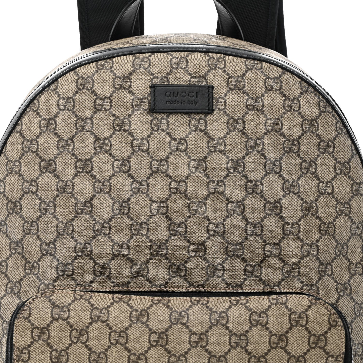 Gucci GG Supreme Monogram Medium Backpack Black 9 of 11