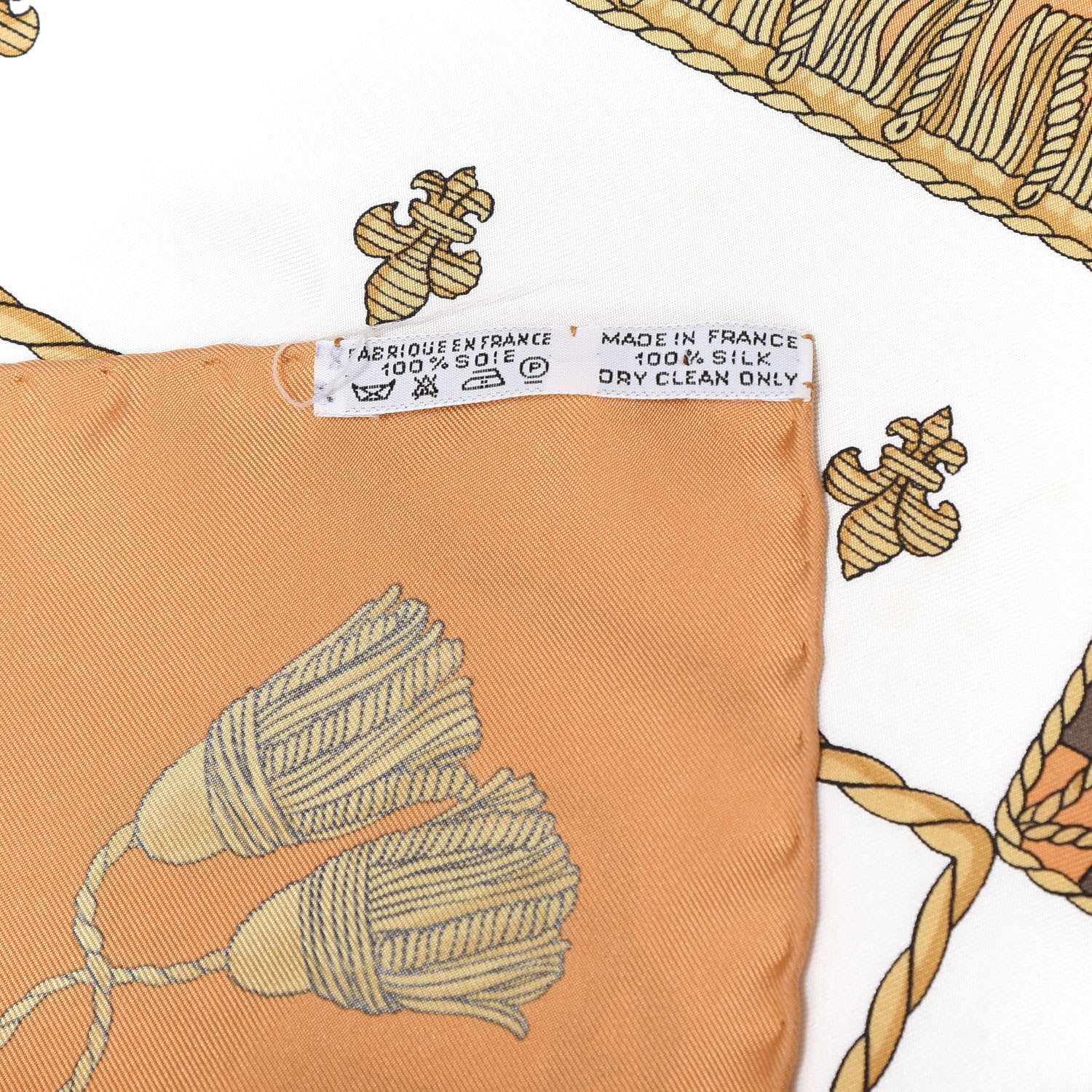 Hermes Silk Vue Du Carosse De La Galere La Reale Scarf 90 4 of 4