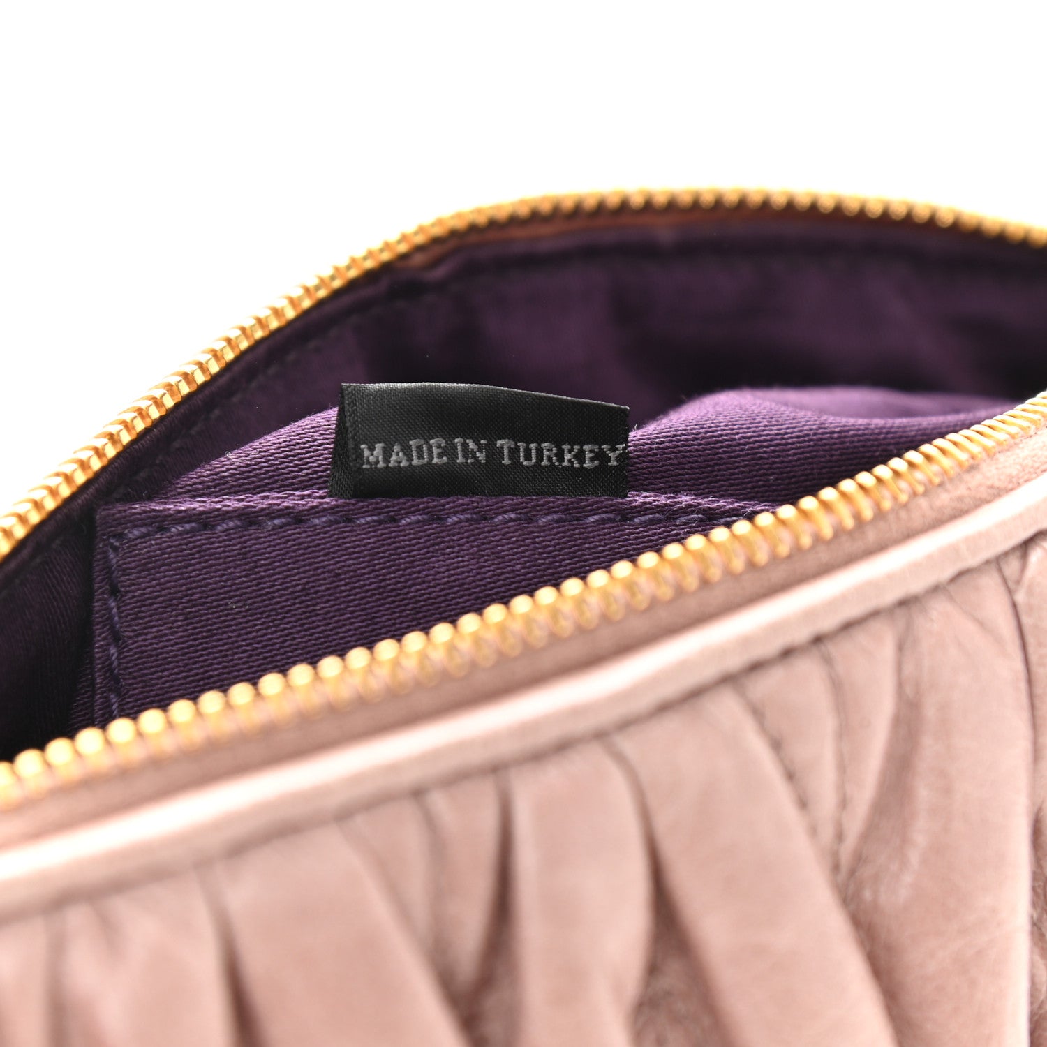 Miu Miu Nappa Matelasse Crossbody Clutch Mughetto 7 of 11