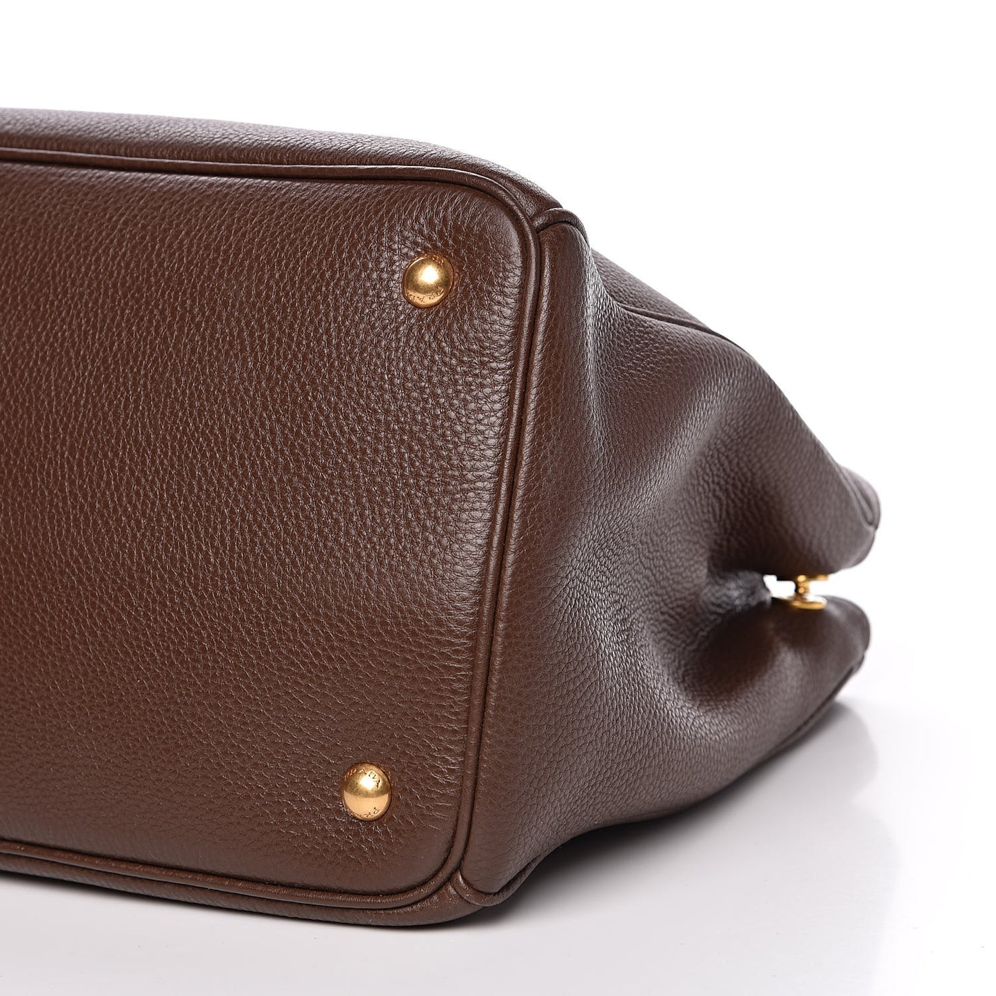 Vitello Daino Shoulder Bag Bruciato