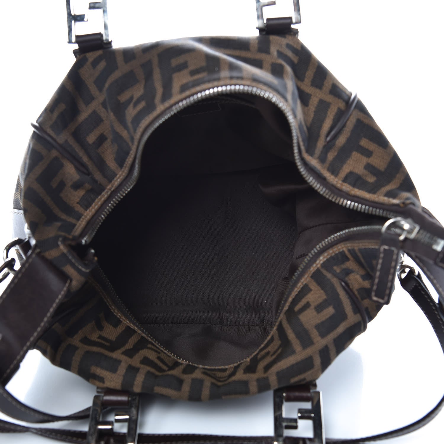 Fendi Zucca Boston Tobacco 5 of 17