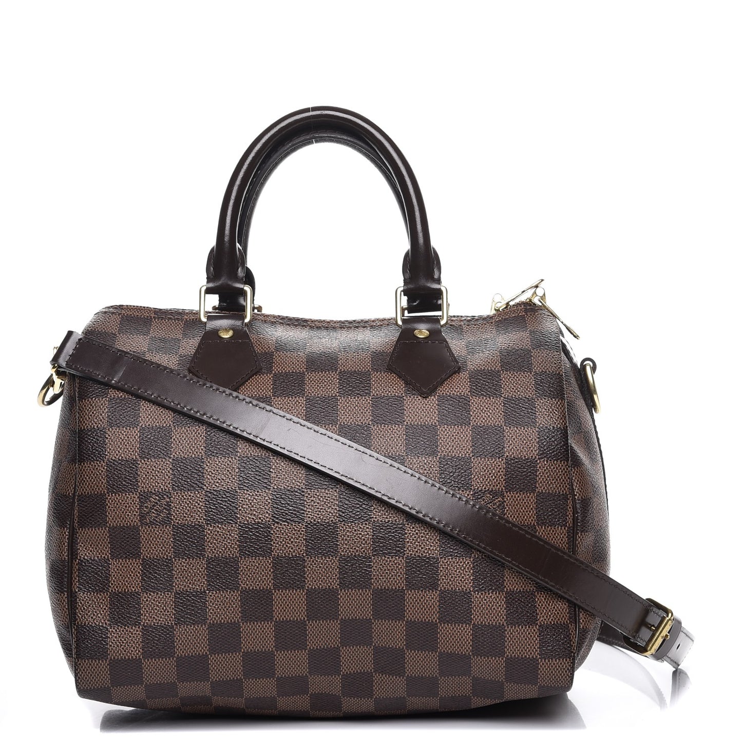Damier Ebene Speedy Bandouliere 25