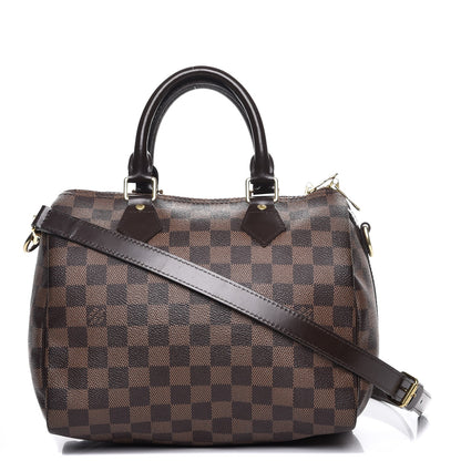 Louis Vuitton Damier Ebene Speedy Bandouliere 25 1 of 11