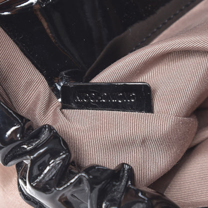 Burberry Patent Supernova Check Drawstring Hobo 7 of 13