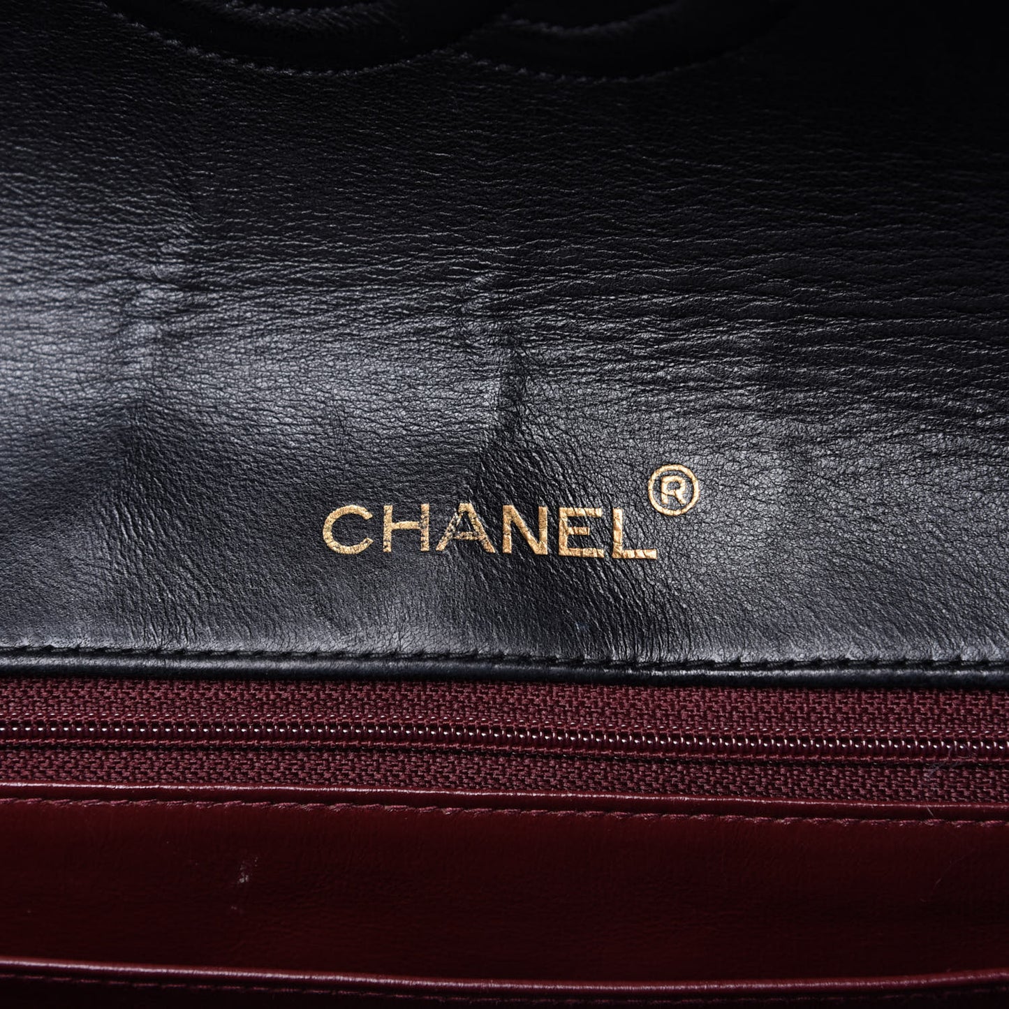 Lambskin Quilted Medium Single Flap Black