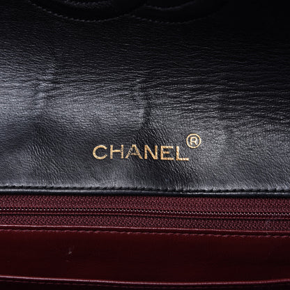 Chanel Lambskin Quilted Medium Single Flap Black 8 of 10