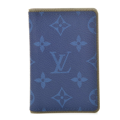 Louis Vuitton Monogram Pocket Organizer Pacific Blue 1 of 8