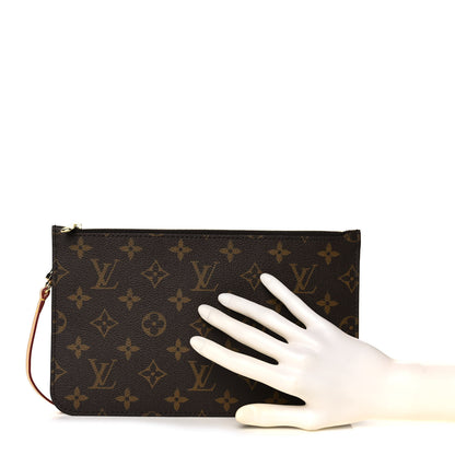 Louis Vuitton Monogram Neverfull MM GM Pochette 2 of 9