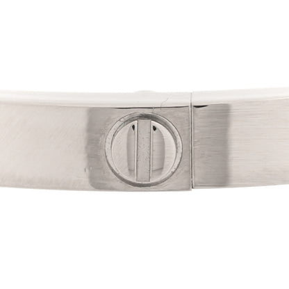 Cartier 18K White Gold Small LOVE Bracelet 15 6 of 7