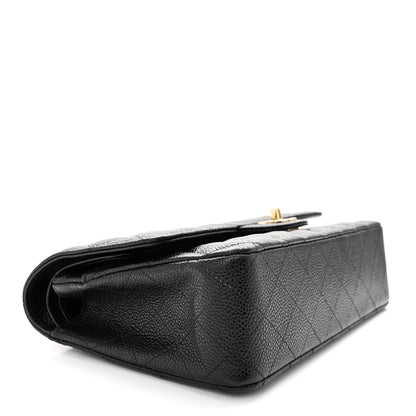 Chanel Caviar Quilted Medium Double Flap Black 4 of 11