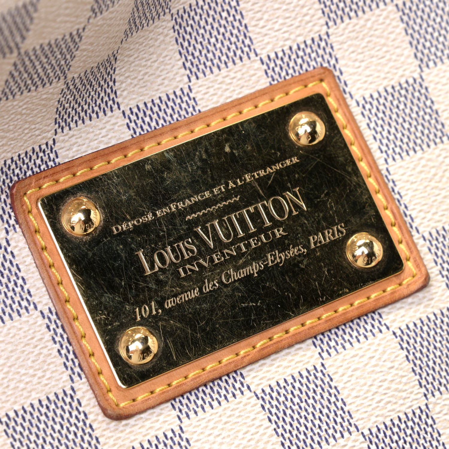Louis Vuitton Damier Azur Galliera GM 10 of 13