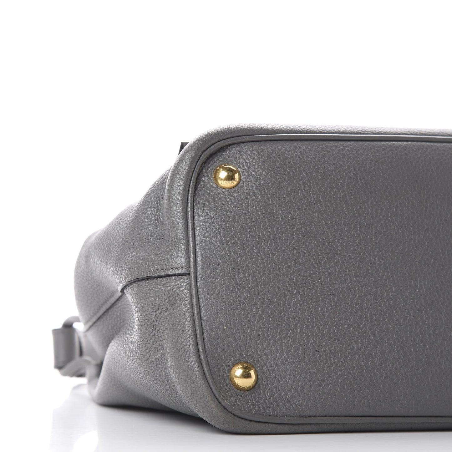 Vitello Daino Flap Shoulder Bag Marmo