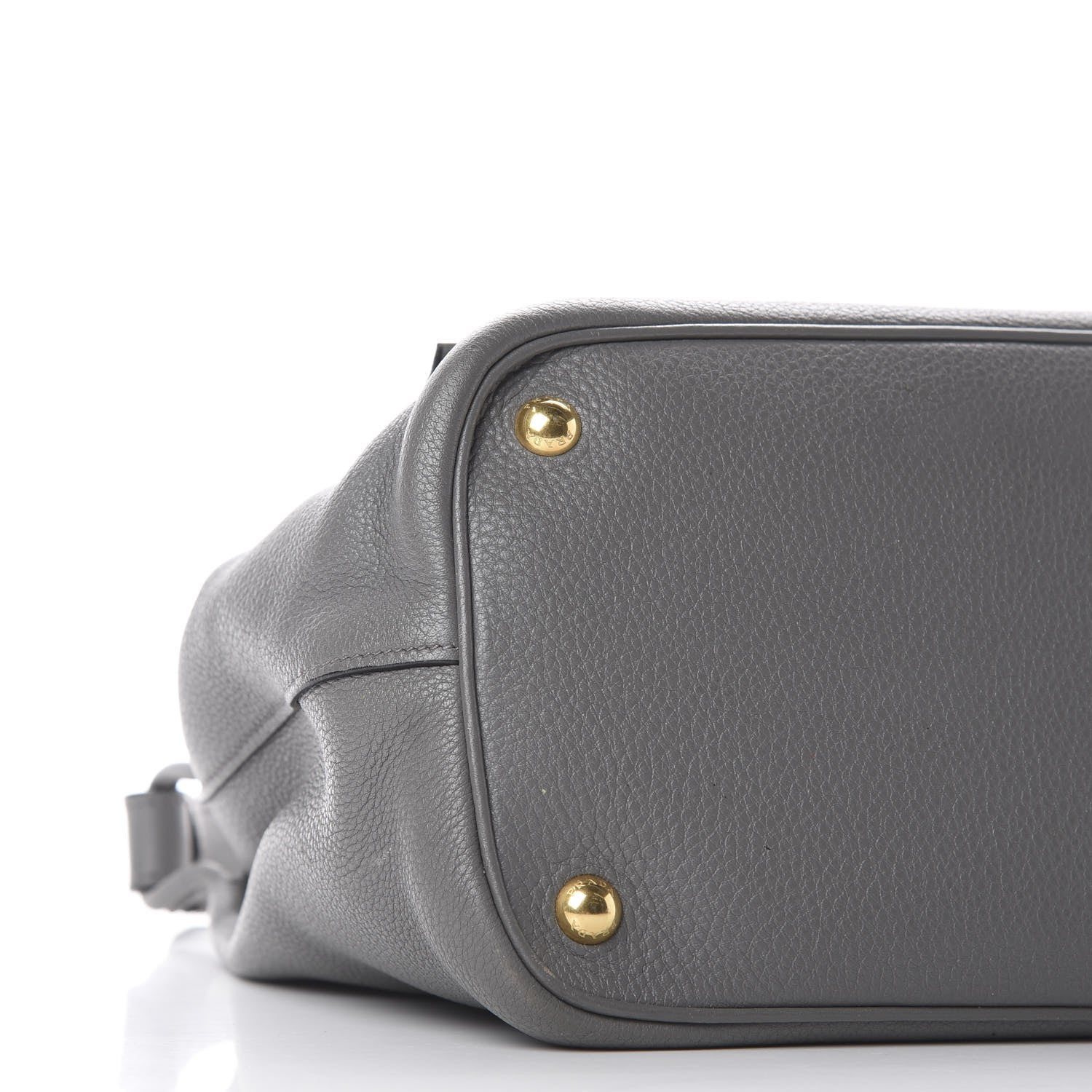 Prada Vitello Daino Flap Shoulder Bag Marmo 5 of 8