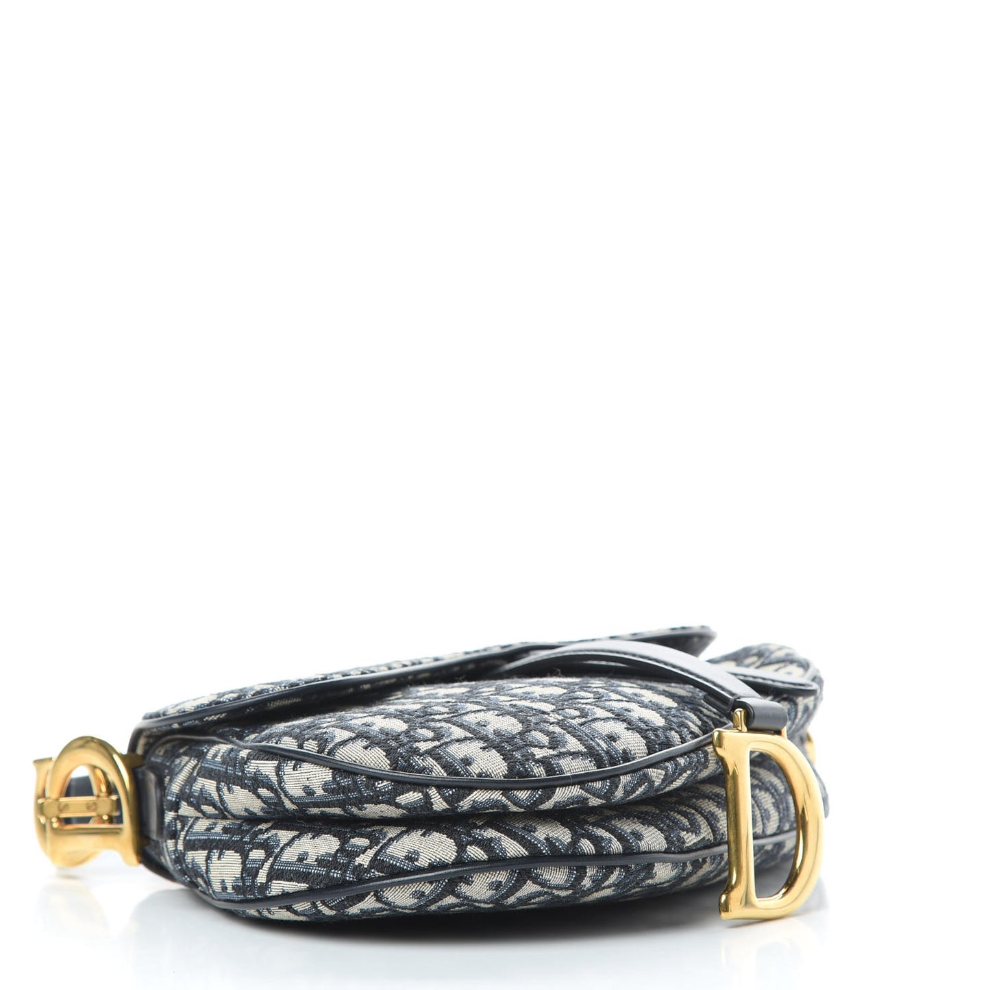 Oblique Saddle Bag Blue