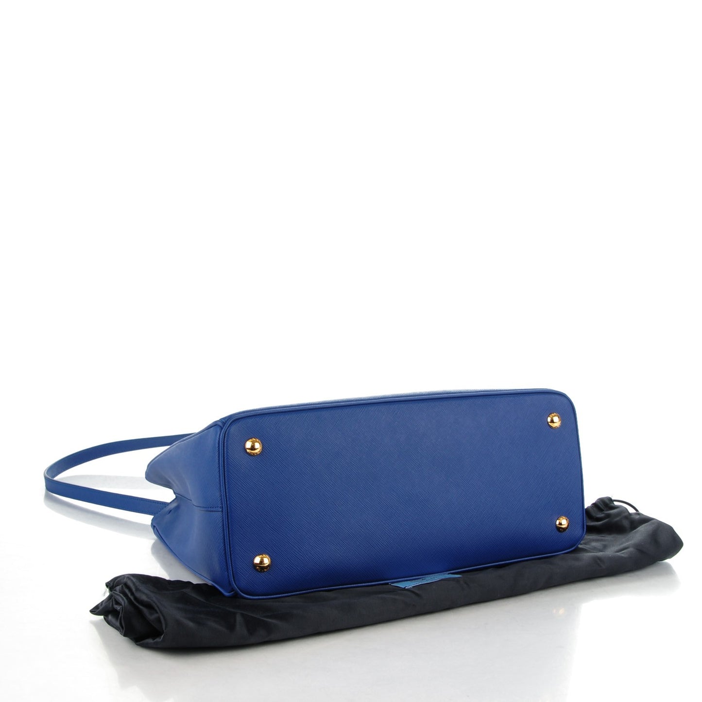 Saffiano Lux Medium Tote Royal