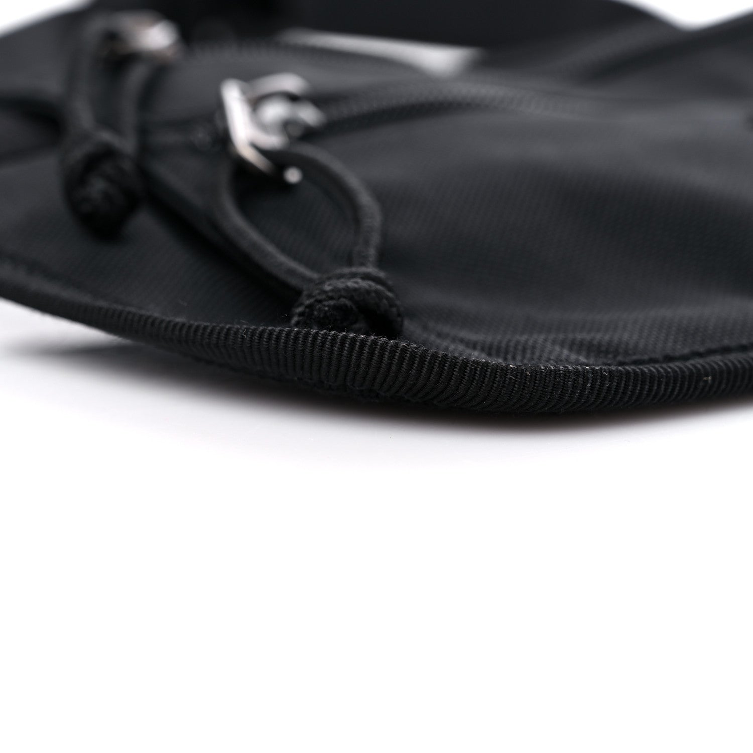 Balenciaga Sustainable Casual Nylon Weekend Belt Wallet Black 8 of 10