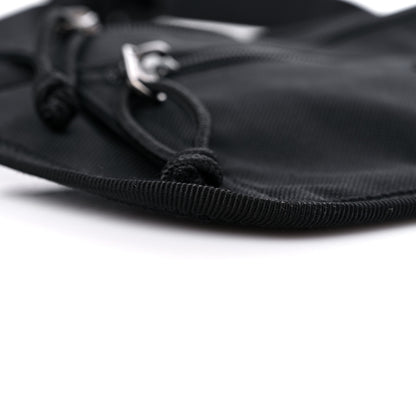 Balenciaga Sustainable Casual Nylon Weekend Belt Wallet Black 8 of 10