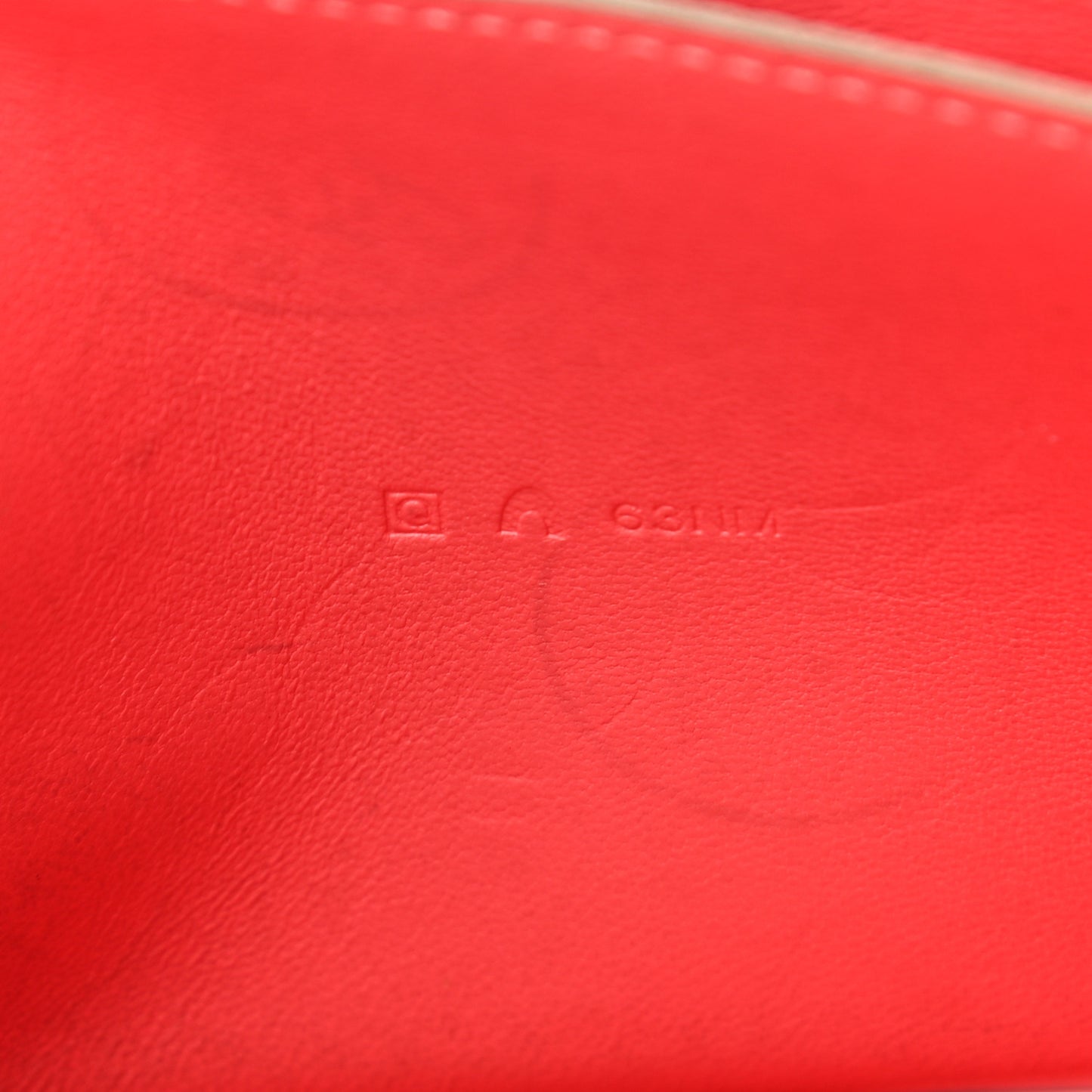 Togo Dogon Recto Wallet Rose Lipstick