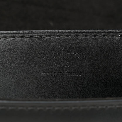 Louis Vuitton Calfskin Chain Louise GM Black 6 of 10