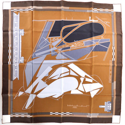 Hermes Silk Cheval De Courses Scarf 90 2 of 7