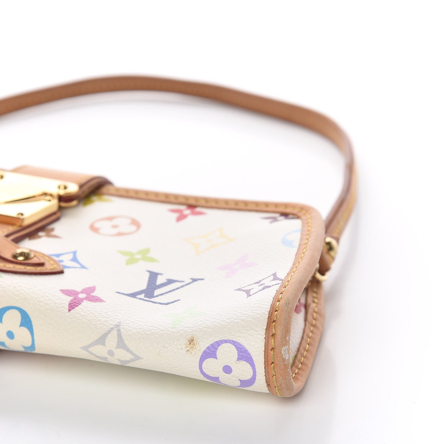 Louis Vuitton Monogram Multicolor Shirley White 15 of 15