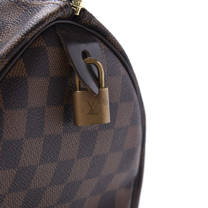 Louis Vuitton Damier Ebene Speedy 35 11 of 12