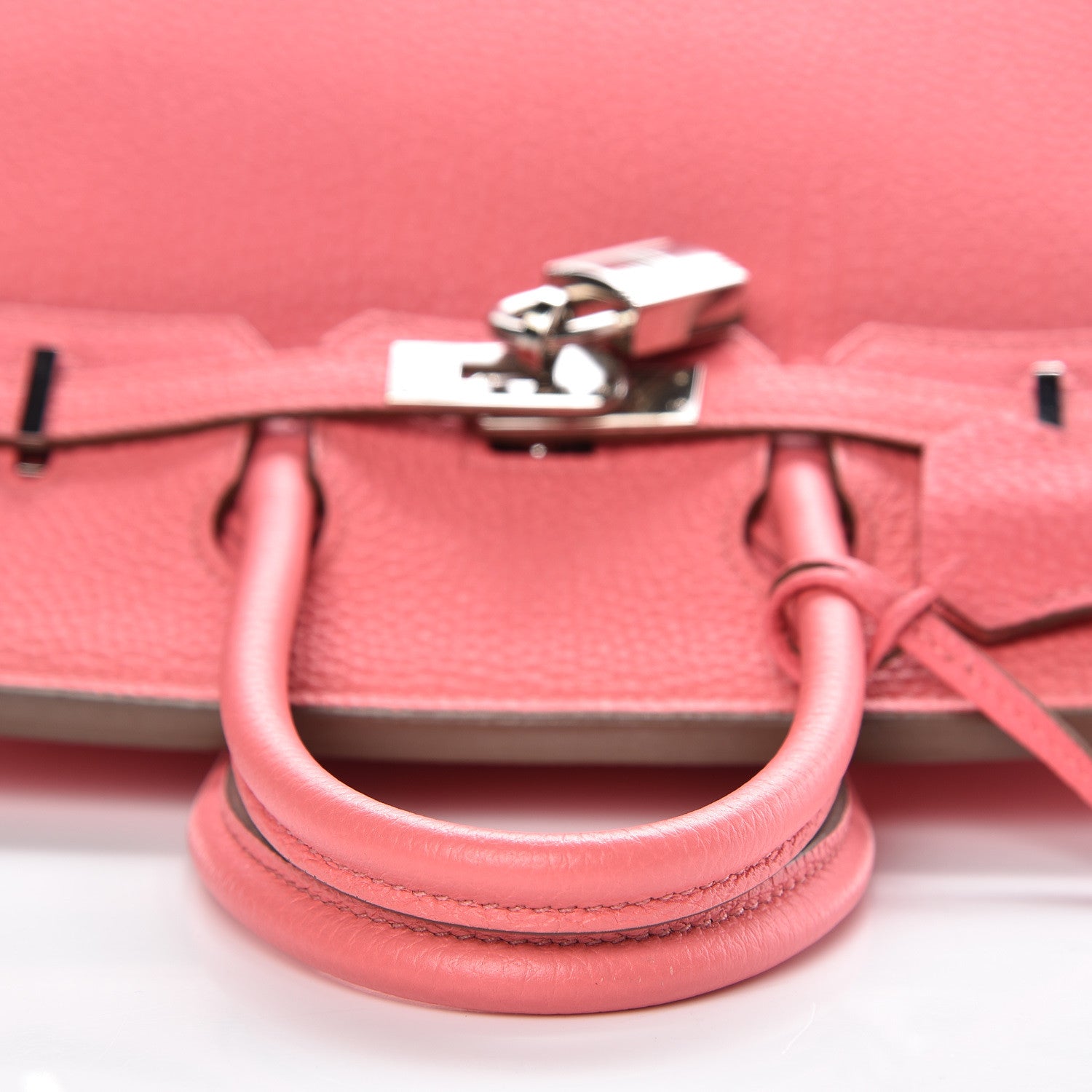 Hermes Togo Birkin 25 Rose Lipstick 11 of 37