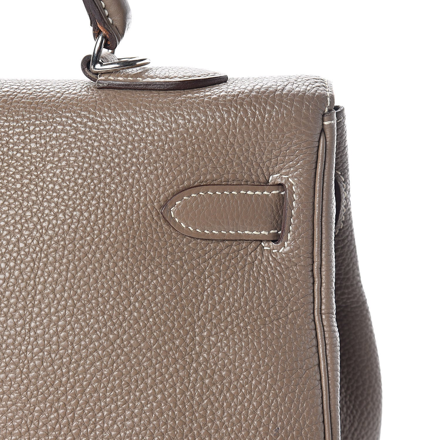 Hermes Togo Kelly Retourne 35 Etoupe 22 of 36