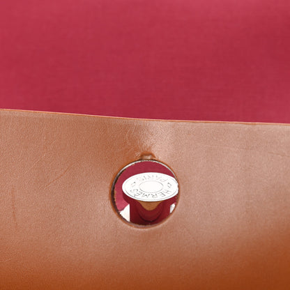 Hermes Vache Hunter Toile Herbag Zip 31 PM Rubis 12 of 16