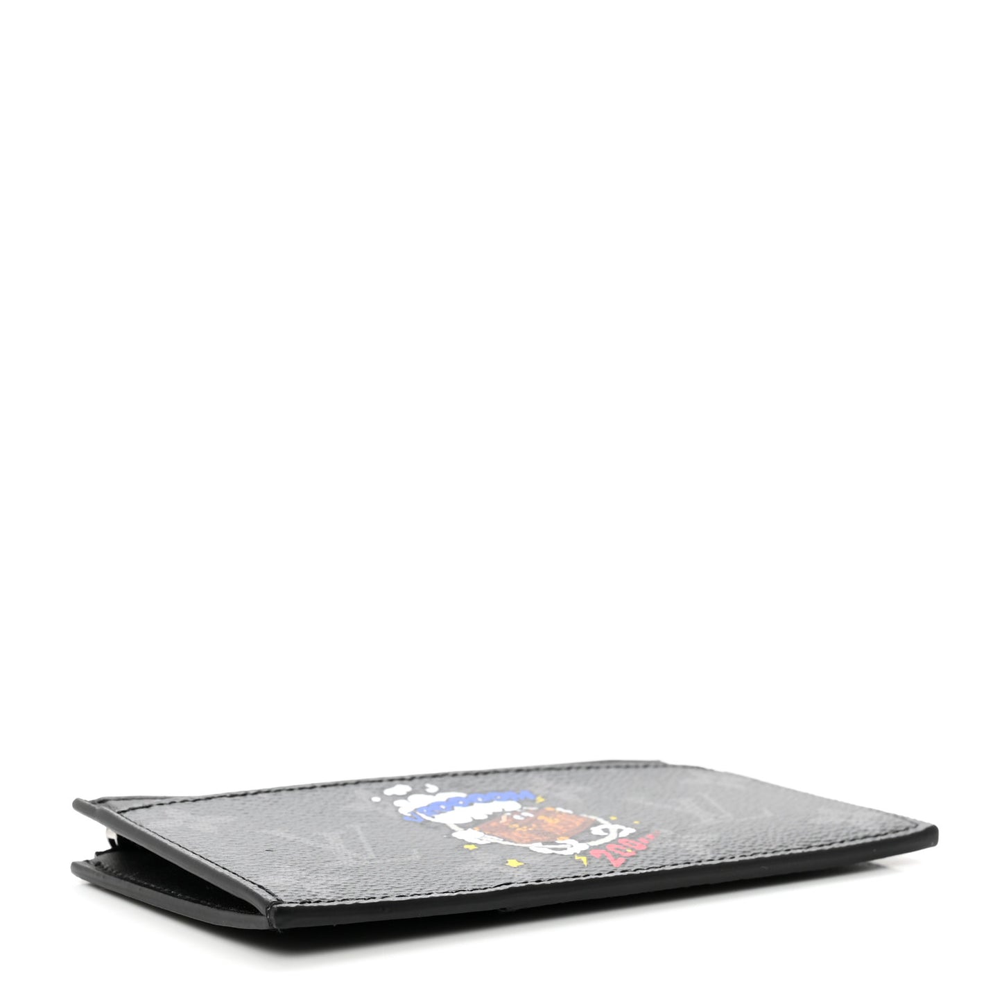Monogram Eclipse Calfskin Trunk Coin Card Holder