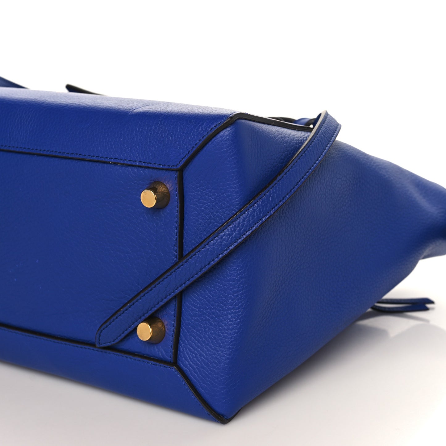 Grained Calfskin Mini Belt Bag Indigo