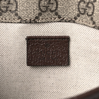 Gucci GG Supreme Monogram Neo Vintage Web Belt Bag Brown 6 of 12