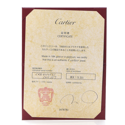 Cartier 18K Pink Gold Diamond Double Juste Un Clou Ring 51 5.75 7 of 8