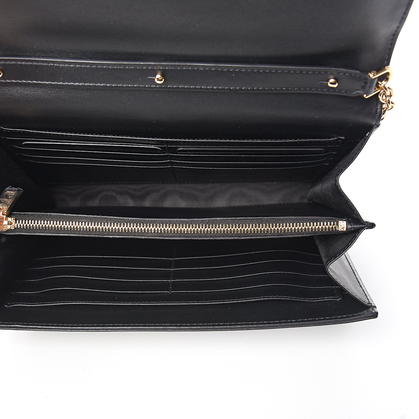 L'Amore Belleza Wallet Chain Black
