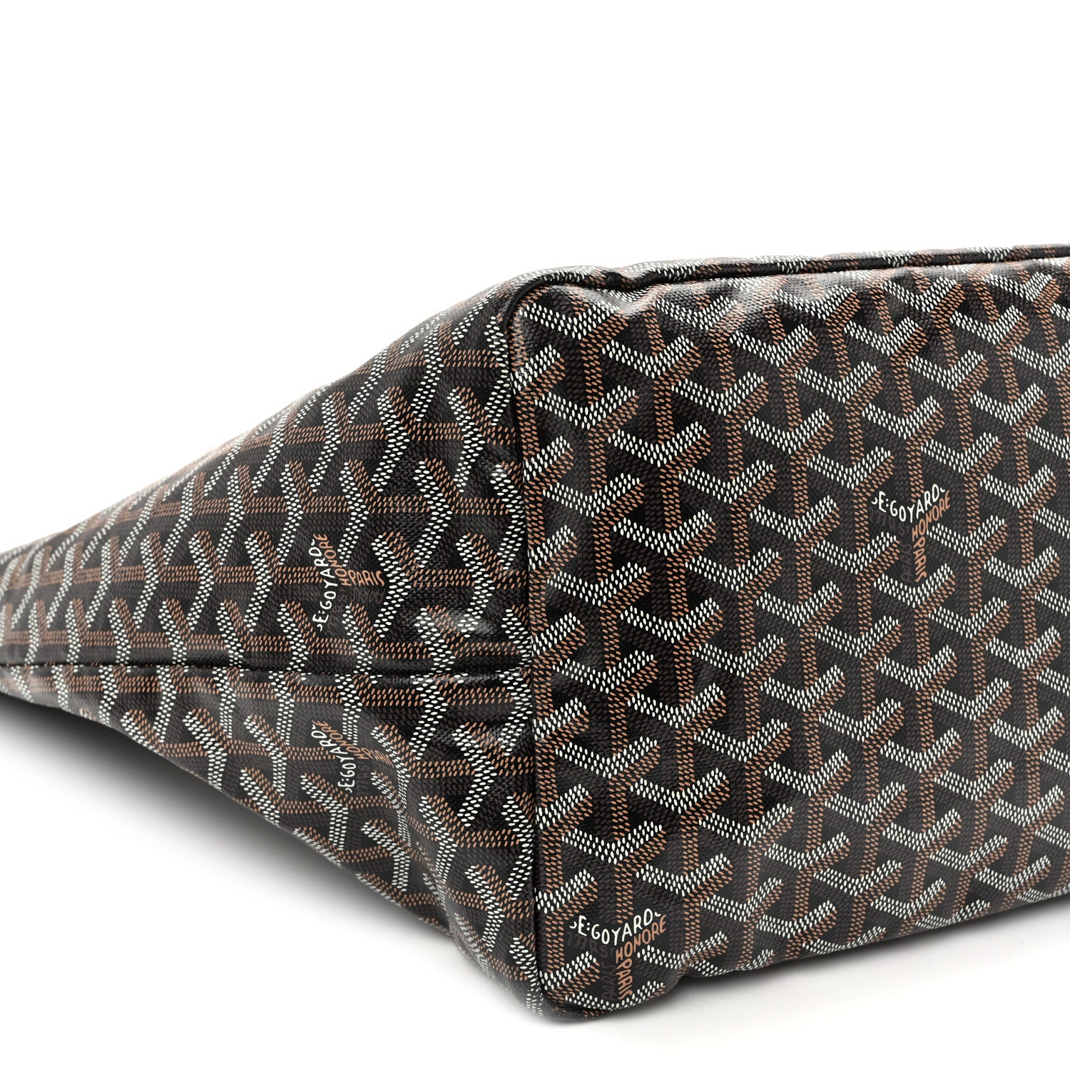 Goyard Goyardine Saint Louis GM Black Gold 10 of 11