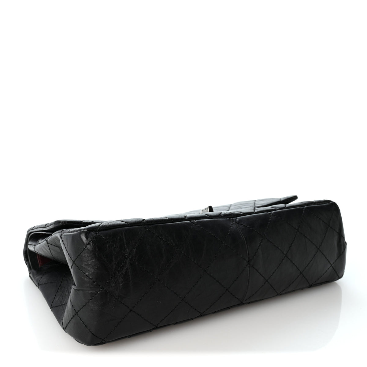 Chanel Aged Calfskin Quilted 2.55 Reissue 227 Flap Black 3 of 9