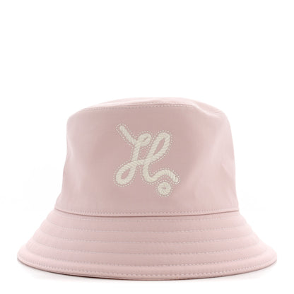 Hermes Cotton Harper H Nautic Bucket Hat 57 Rose Sepia 3 of 10